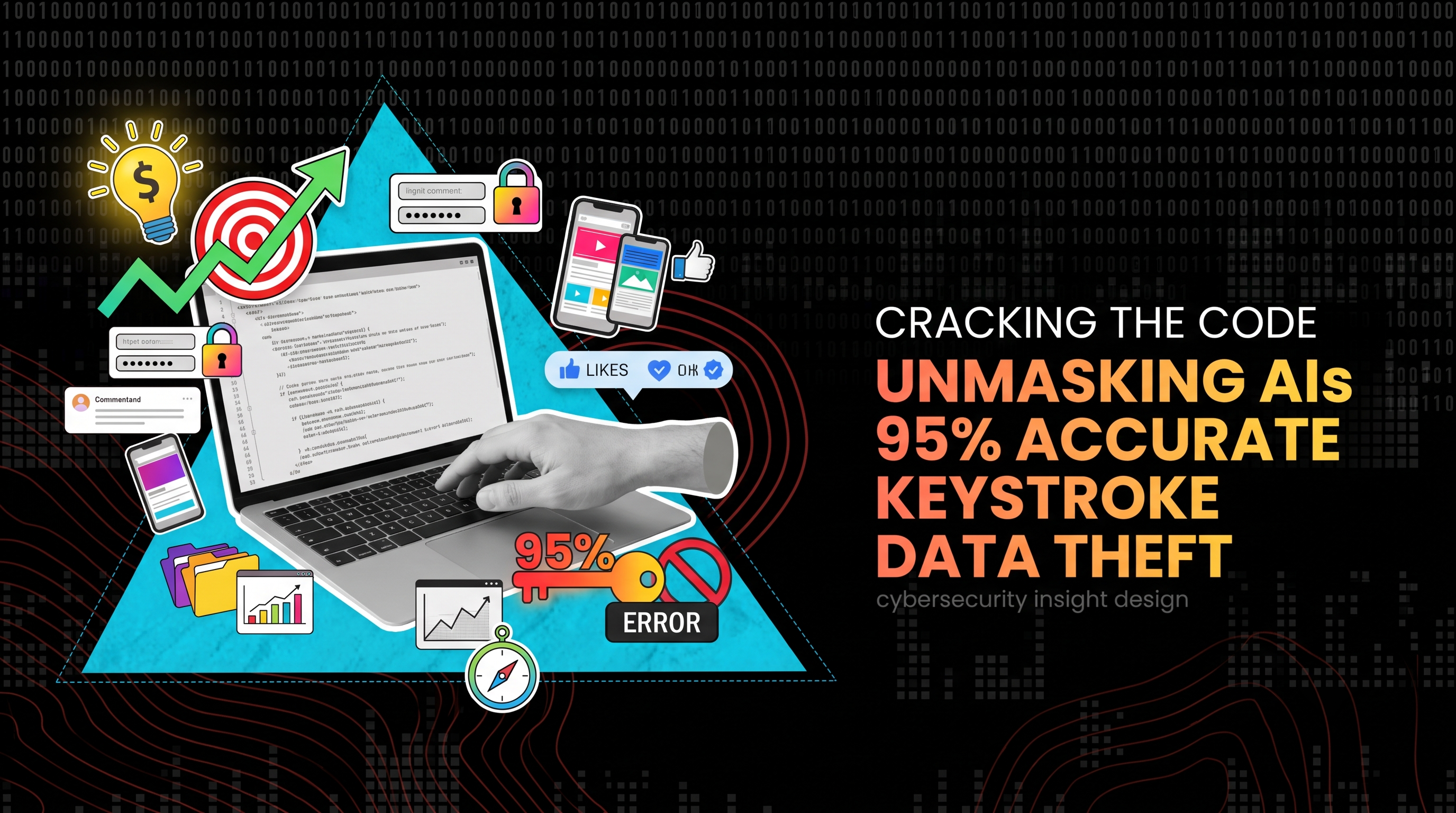 Cracking the Code: Unmasking AI’s 95% Accurate Keystroke Data Theft