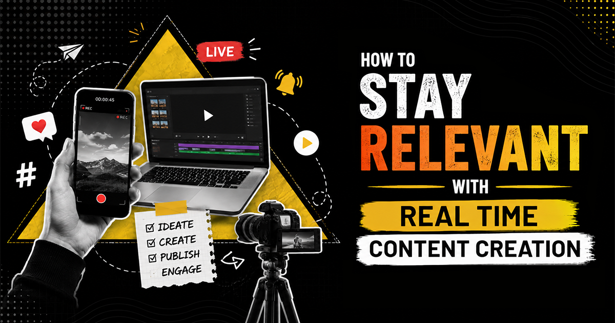 How To Stay Relevant With Real-Time Content Creation