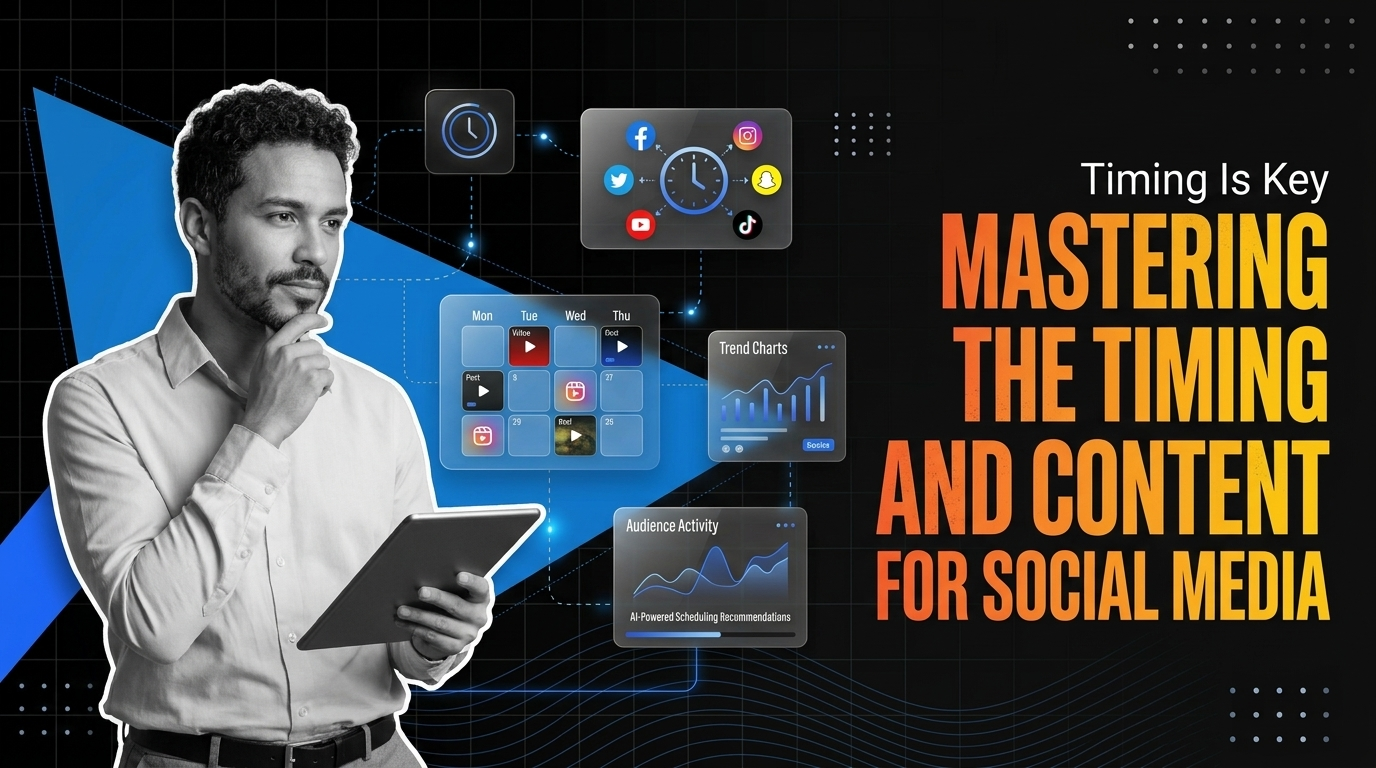 Timing is Key: Mastering the Timing and Content for Social Media