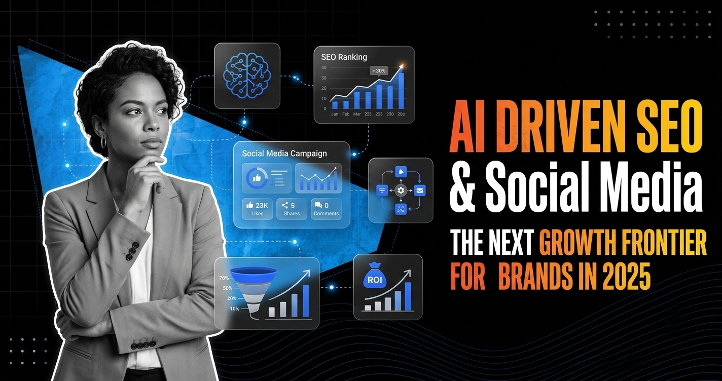 AI-Driven SEO & Social Media: The Next Growth Frontier for Brands in 2025