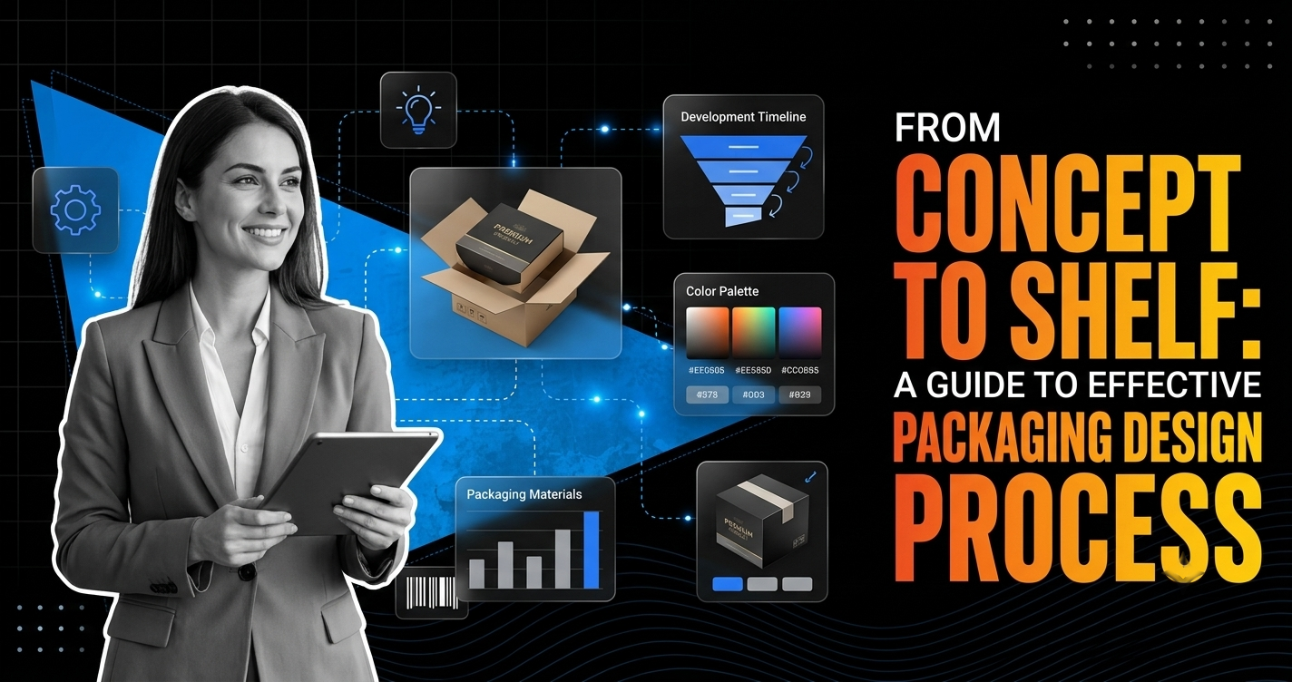 From Concept To Shelf: A Guide To Effective Packaging Design Process
