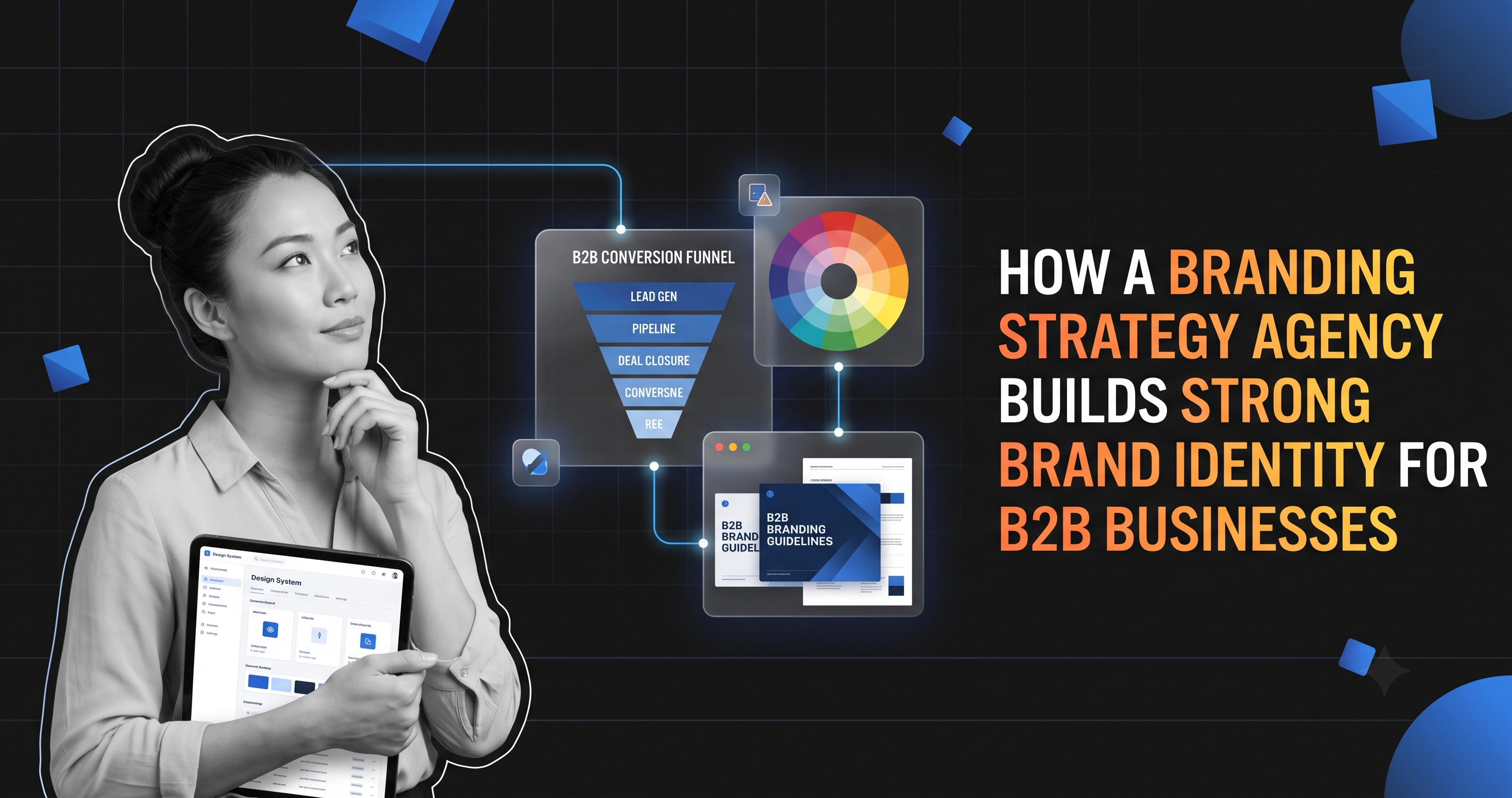 How a Branding Strategy Agency Builds Strong Brand Identity for B2B Businesses
